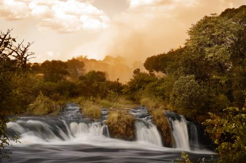 Sunset on the Zambezi