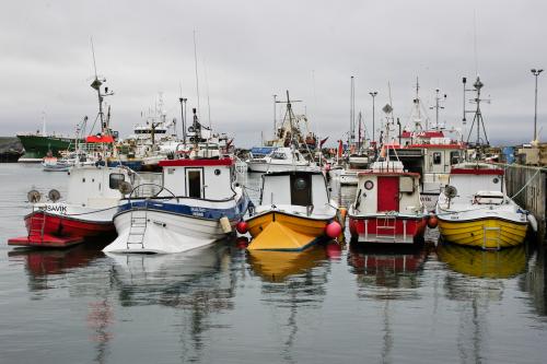 Boats at Husavik