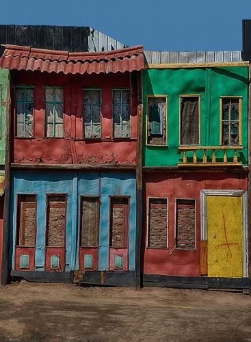 Colourful buildings near San Cristóbal