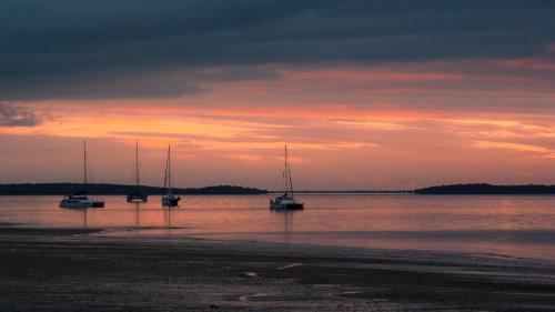 Sunset, Fraser Island